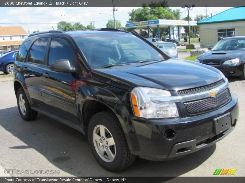 Black / Light Gray 2008 Chevrolet Equinox LS
