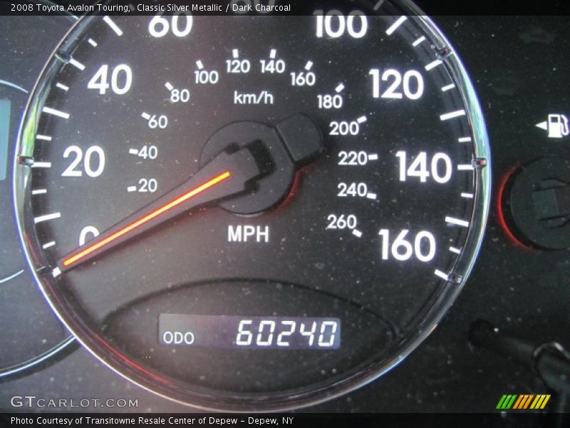 Classic Silver Metallic / Dark Charcoal 2008 Toyota Avalon Touring