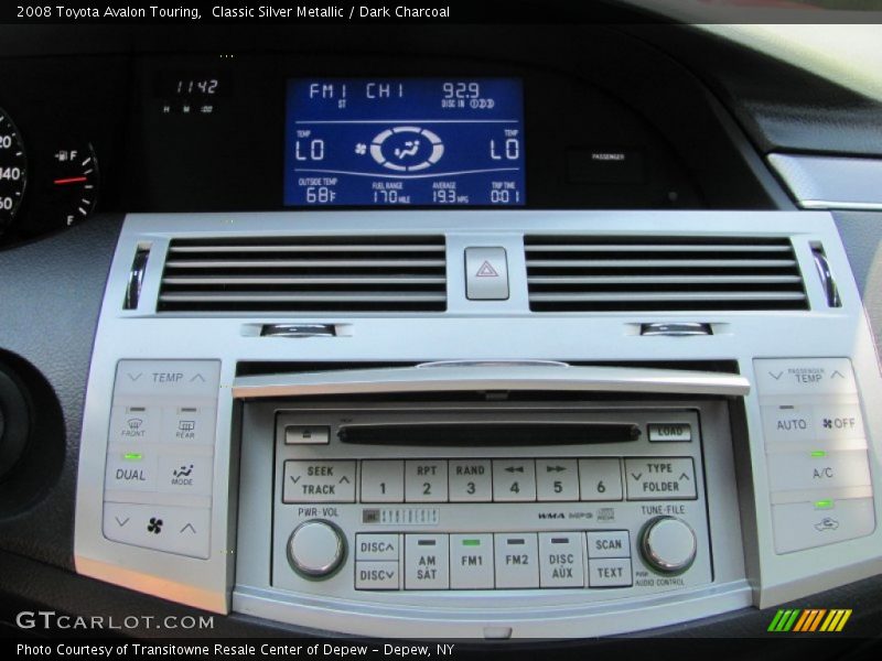 Classic Silver Metallic / Dark Charcoal 2008 Toyota Avalon Touring