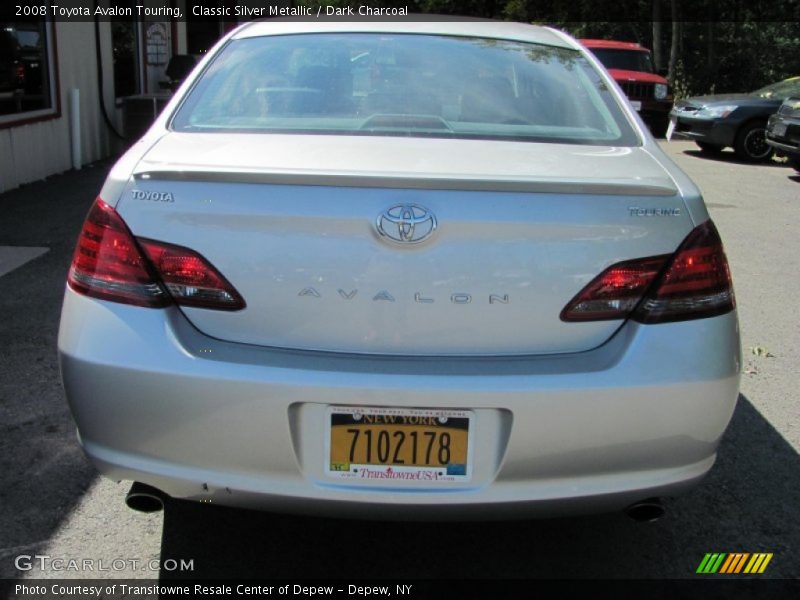 Classic Silver Metallic / Dark Charcoal 2008 Toyota Avalon Touring