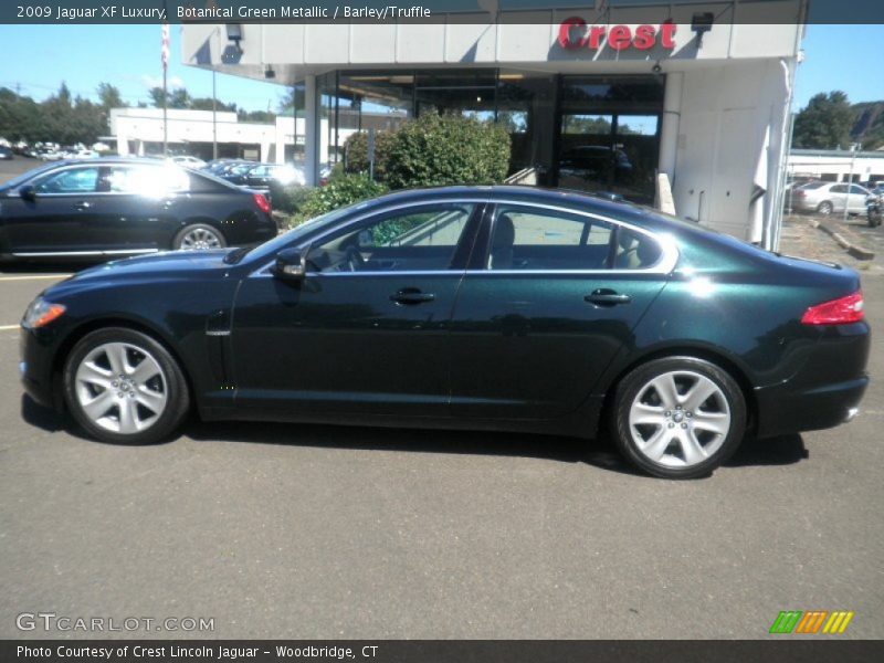 Botanical Green Metallic / Barley/Truffle 2009 Jaguar XF Luxury