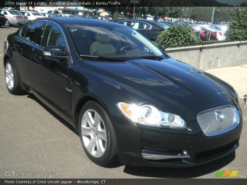 Botanical Green Metallic / Barley/Truffle 2009 Jaguar XF Luxury