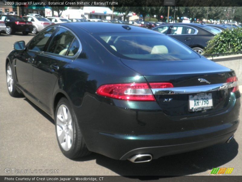 Botanical Green Metallic / Barley/Truffle 2009 Jaguar XF Luxury