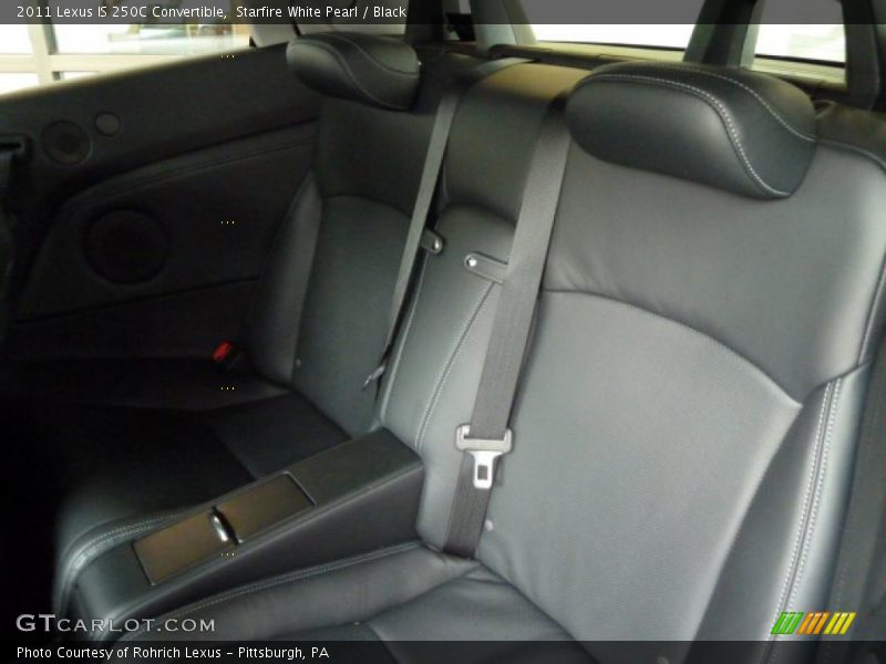 Starfire White Pearl / Black 2011 Lexus IS 250C Convertible