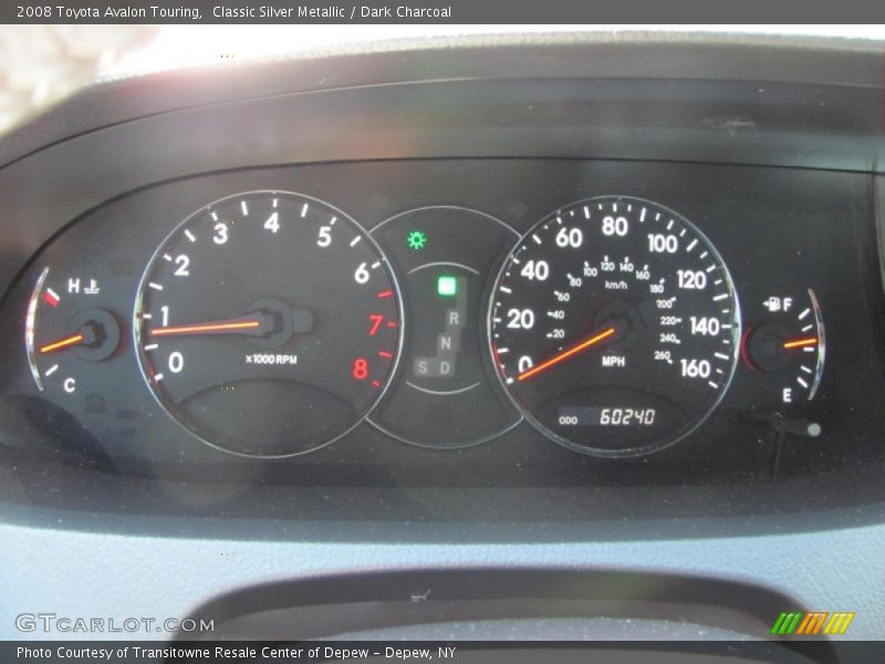 Classic Silver Metallic / Dark Charcoal 2008 Toyota Avalon Touring