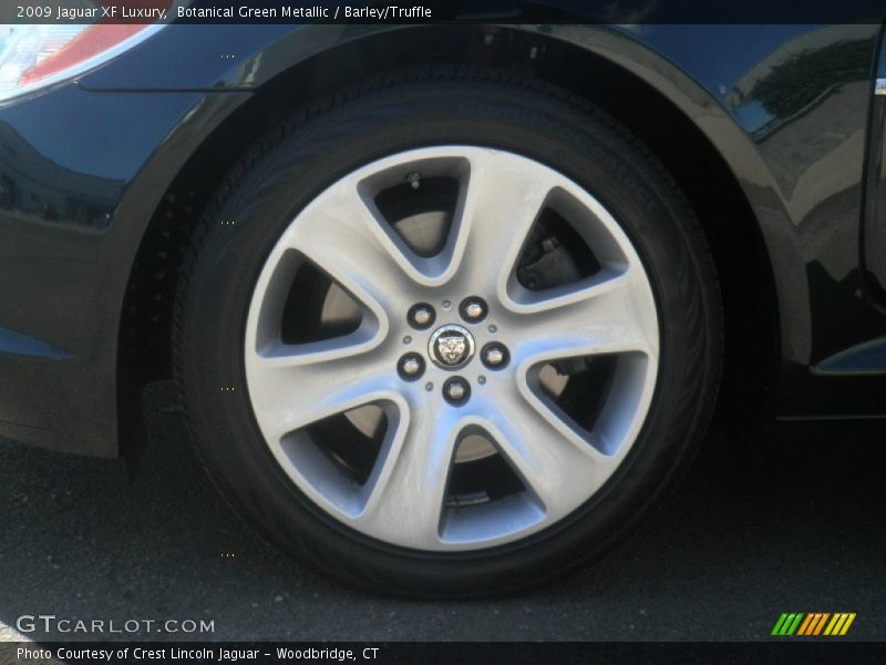 Botanical Green Metallic / Barley/Truffle 2009 Jaguar XF Luxury