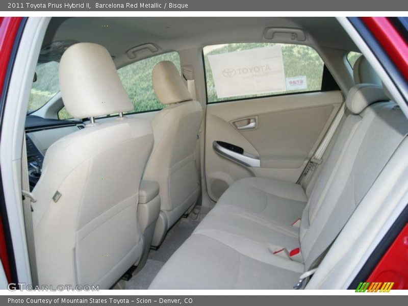 Barcelona Red Metallic / Bisque 2011 Toyota Prius Hybrid II