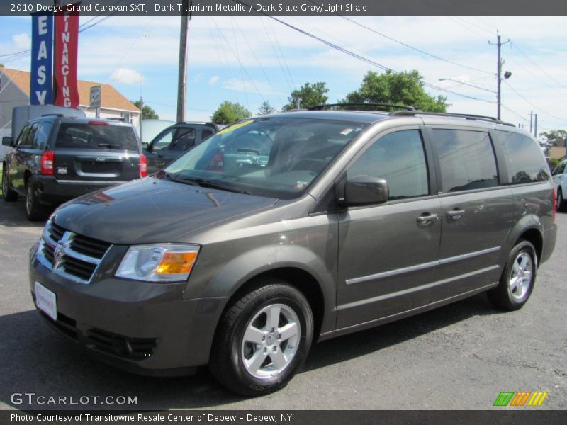 Dark Titanium Metallic / Dark Slate Gray/Light Shale 2010 Dodge Grand Caravan SXT