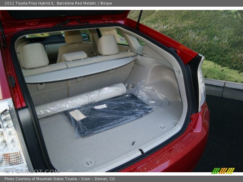 Barcelona Red Metallic / Bisque 2011 Toyota Prius Hybrid II