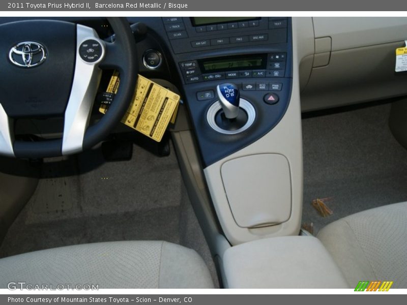 Barcelona Red Metallic / Bisque 2011 Toyota Prius Hybrid II