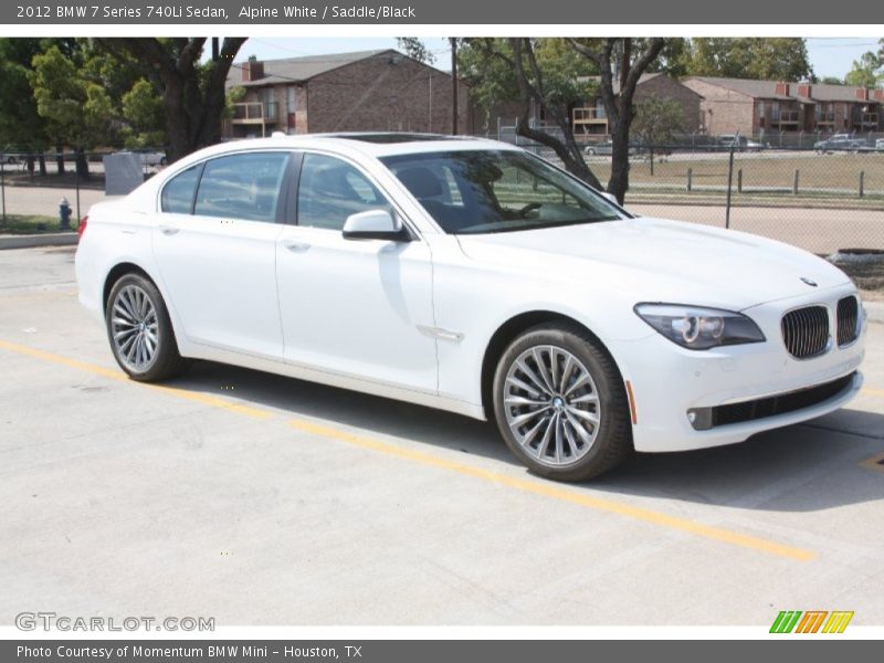  2012 7 Series 740Li Sedan Alpine White