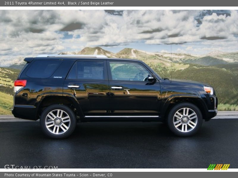 Black / Sand Beige Leather 2011 Toyota 4Runner Limited 4x4