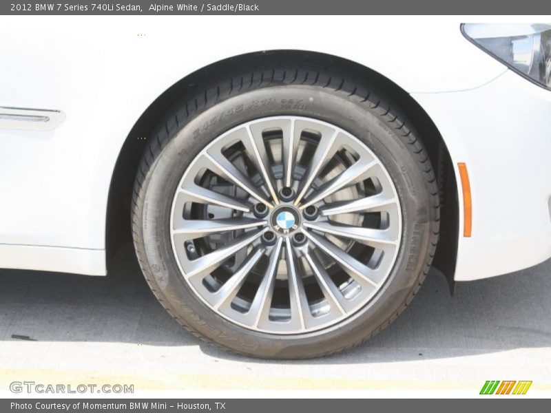  2012 7 Series 740Li Sedan Wheel