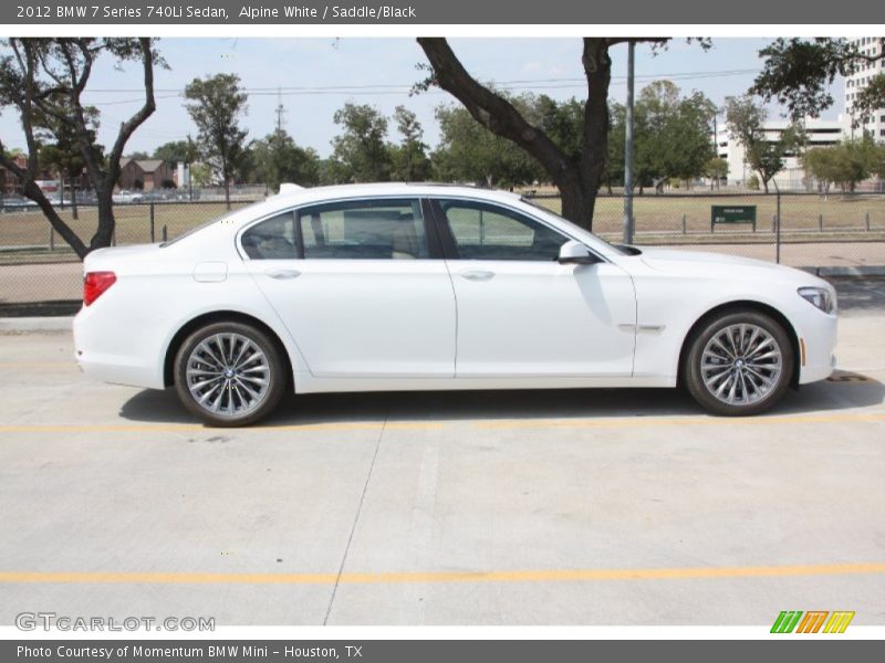  2012 7 Series 740Li Sedan Alpine White