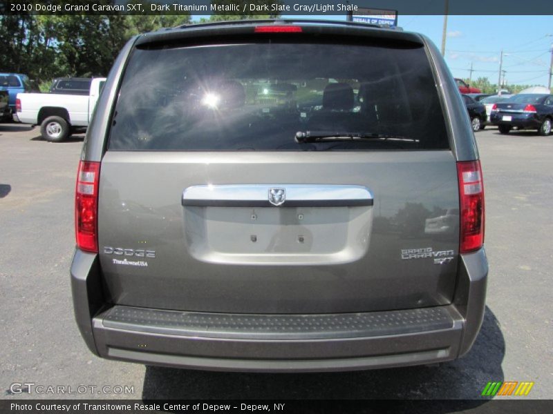 Dark Titanium Metallic / Dark Slate Gray/Light Shale 2010 Dodge Grand Caravan SXT