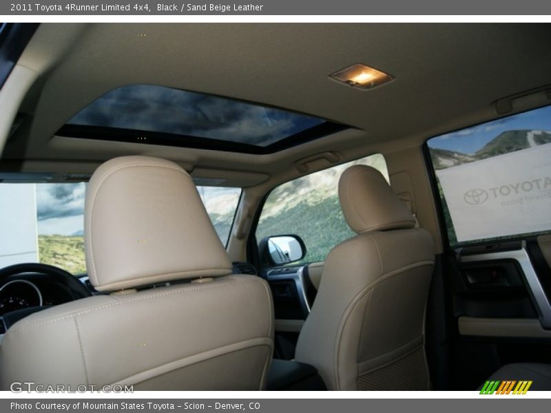 Black / Sand Beige Leather 2011 Toyota 4Runner Limited 4x4