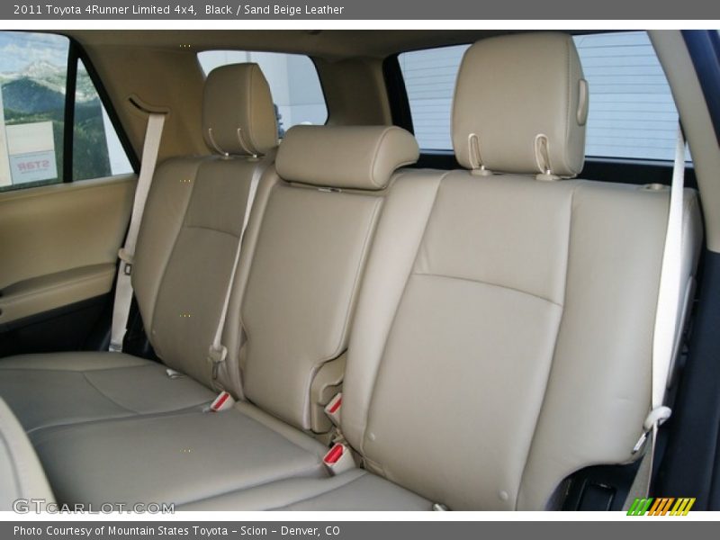 Black / Sand Beige Leather 2011 Toyota 4Runner Limited 4x4