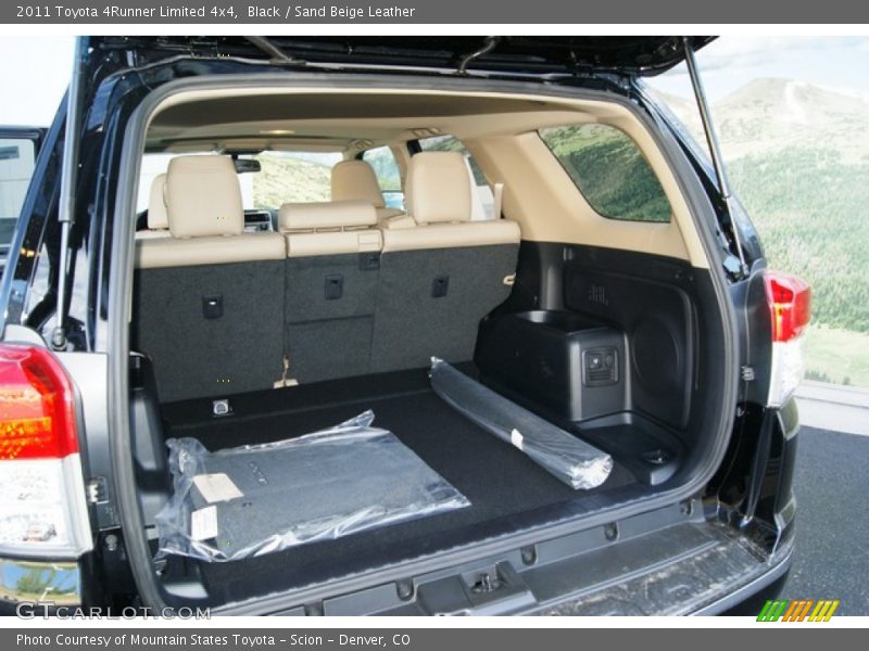 Black / Sand Beige Leather 2011 Toyota 4Runner Limited 4x4