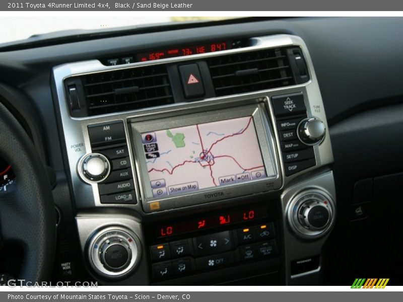 Black / Sand Beige Leather 2011 Toyota 4Runner Limited 4x4