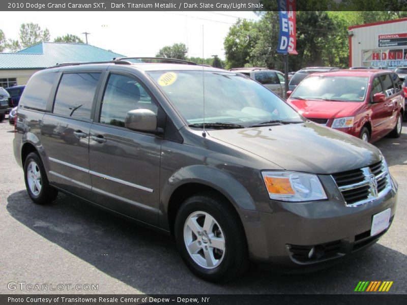 Dark Titanium Metallic / Dark Slate Gray/Light Shale 2010 Dodge Grand Caravan SXT