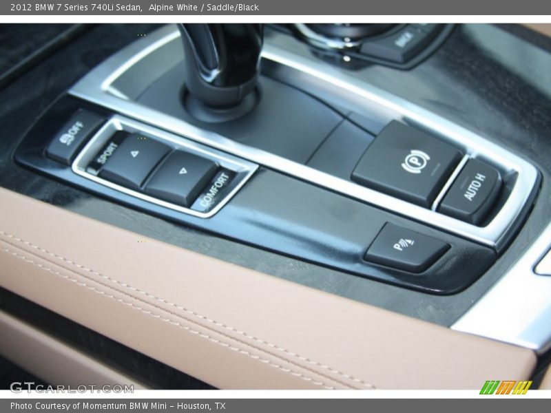 Alpine White / Saddle/Black 2012 BMW 7 Series 740Li Sedan