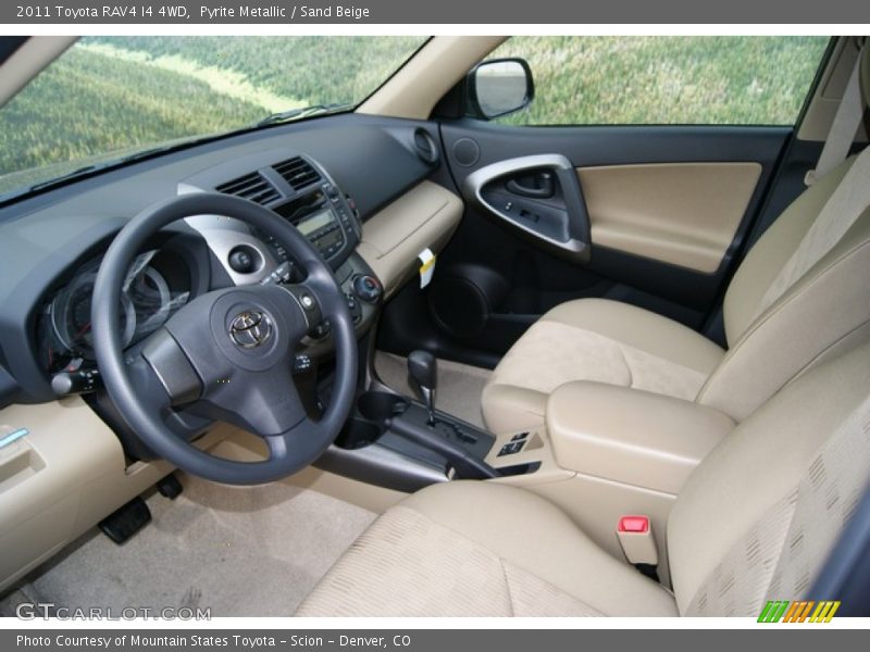 Pyrite Metallic / Sand Beige 2011 Toyota RAV4 I4 4WD