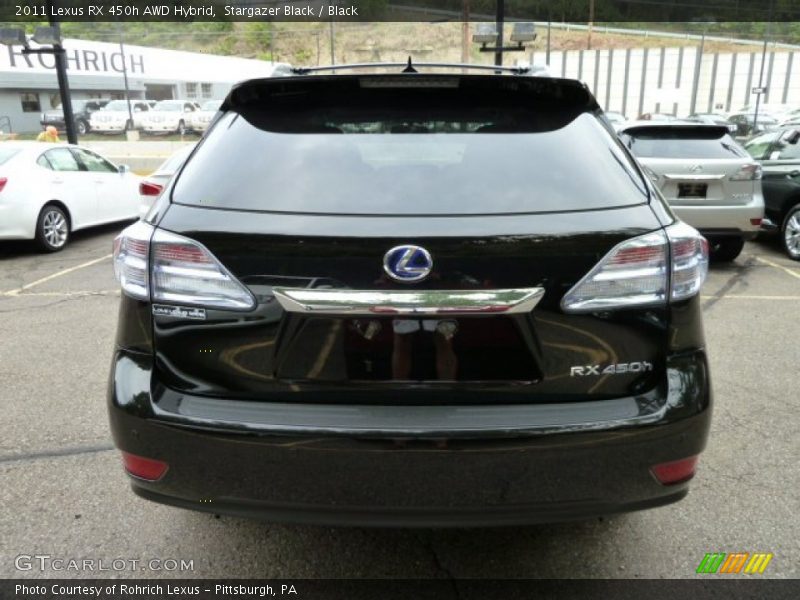 Stargazer Black / Black 2011 Lexus RX 450h AWD Hybrid