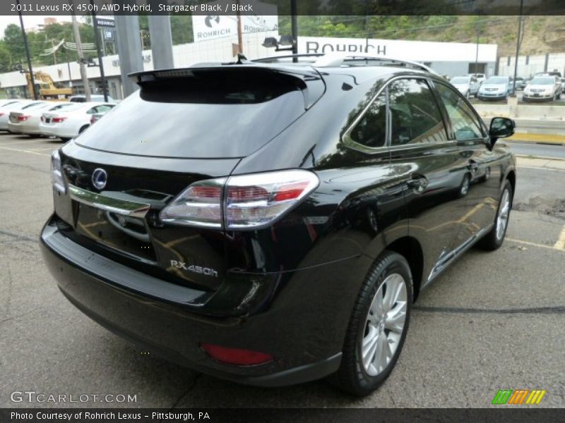 Stargazer Black / Black 2011 Lexus RX 450h AWD Hybrid