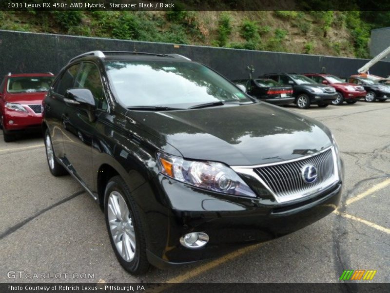 Front 3/4 View of 2011 RX 450h AWD Hybrid