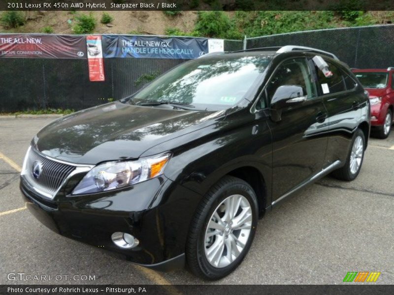 Front 3/4 View of 2011 RX 450h AWD Hybrid