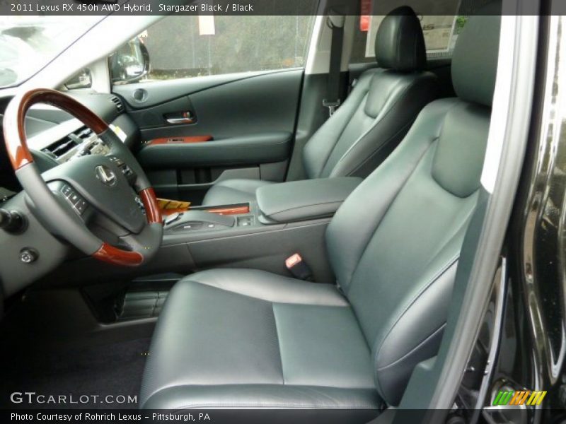 2011 RX 450h AWD Hybrid Black Interior