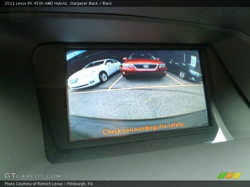 Stargazer Black / Black 2011 Lexus RX 450h AWD Hybrid