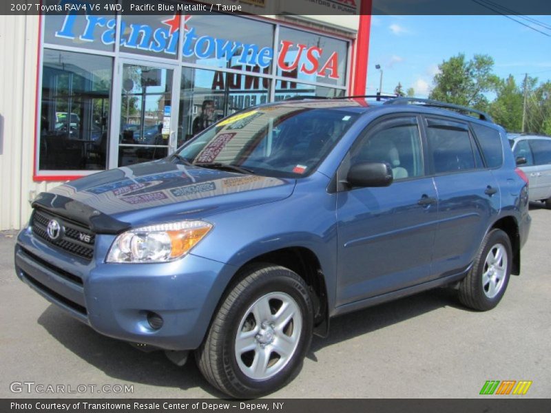 Pacific Blue Metallic / Taupe 2007 Toyota RAV4 V6 4WD