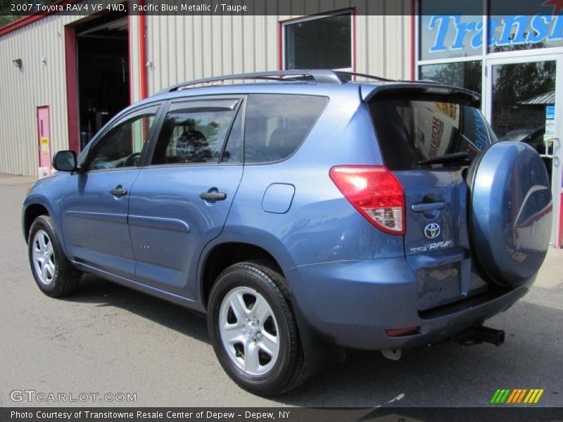 Pacific Blue Metallic / Taupe 2007 Toyota RAV4 V6 4WD