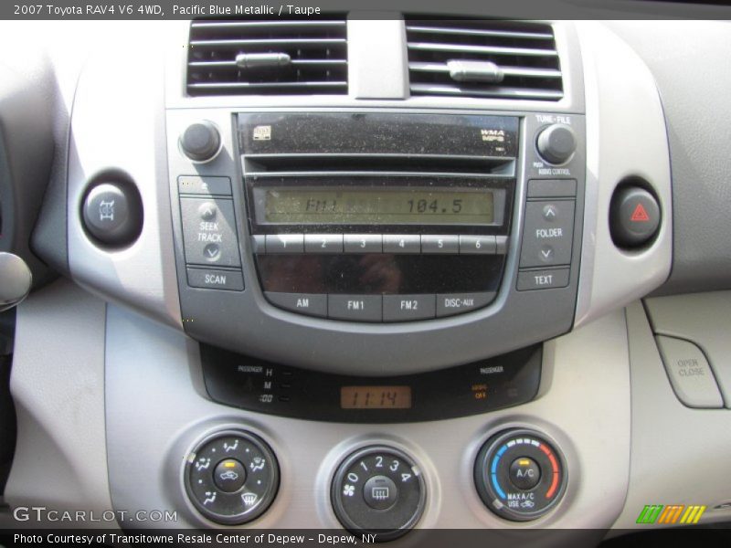 Pacific Blue Metallic / Taupe 2007 Toyota RAV4 V6 4WD