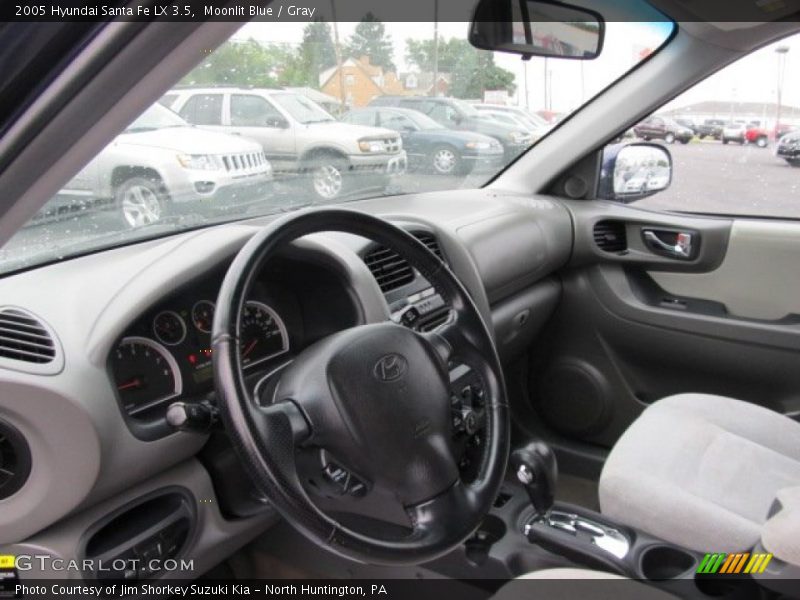  2005 Santa Fe LX 3.5 Gray Interior