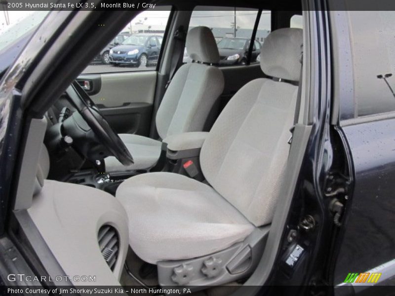  2005 Santa Fe LX 3.5 Gray Interior