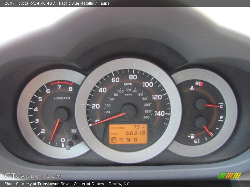  2007 RAV4 V6 4WD V6 4WD Gauges
