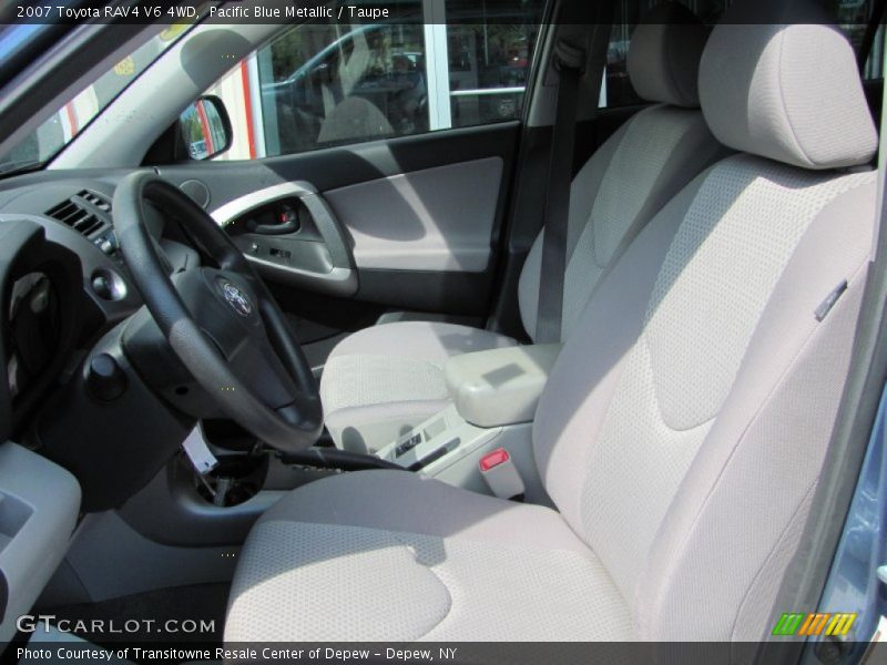 Pacific Blue Metallic / Taupe 2007 Toyota RAV4 V6 4WD