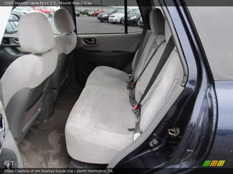 Moonlit Blue / Gray 2005 Hyundai Santa Fe LX 3.5