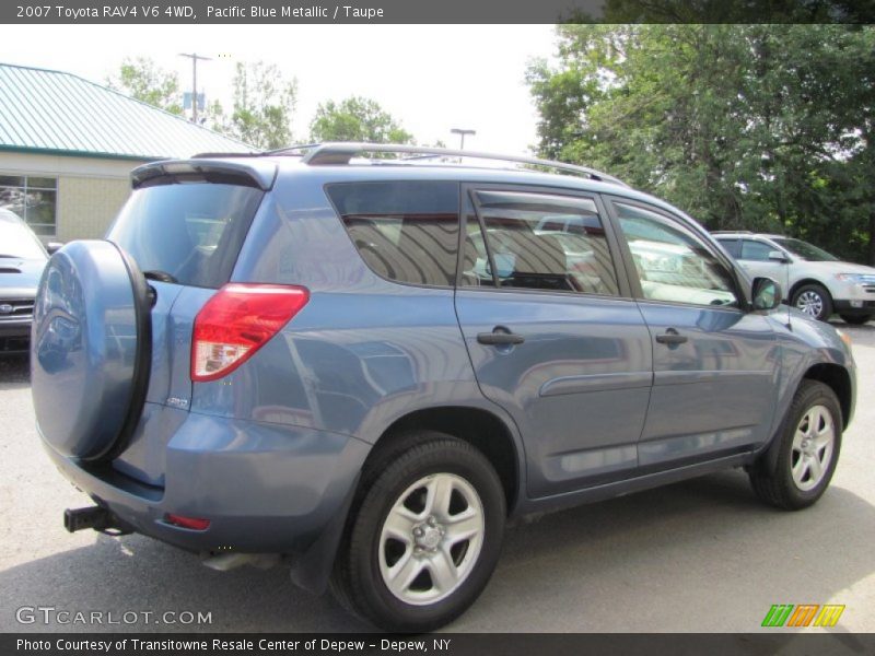 Pacific Blue Metallic / Taupe 2007 Toyota RAV4 V6 4WD