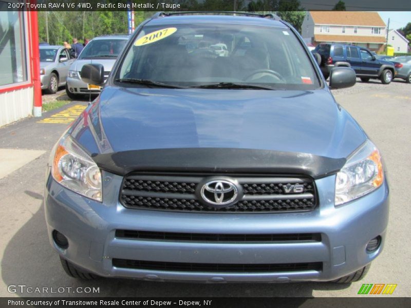 Pacific Blue Metallic / Taupe 2007 Toyota RAV4 V6 4WD