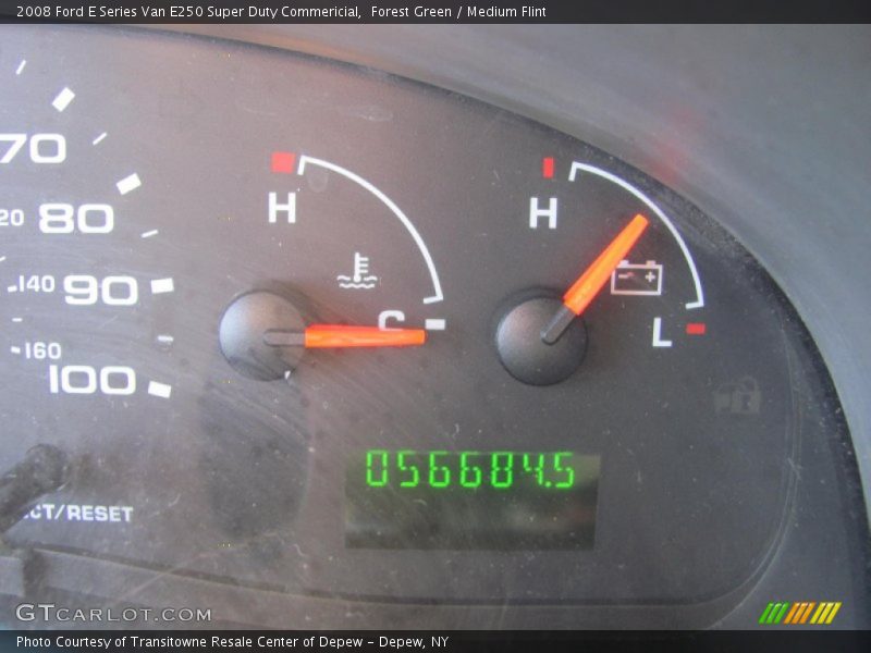 Forest Green / Medium Flint 2008 Ford E Series Van E250 Super Duty Commericial