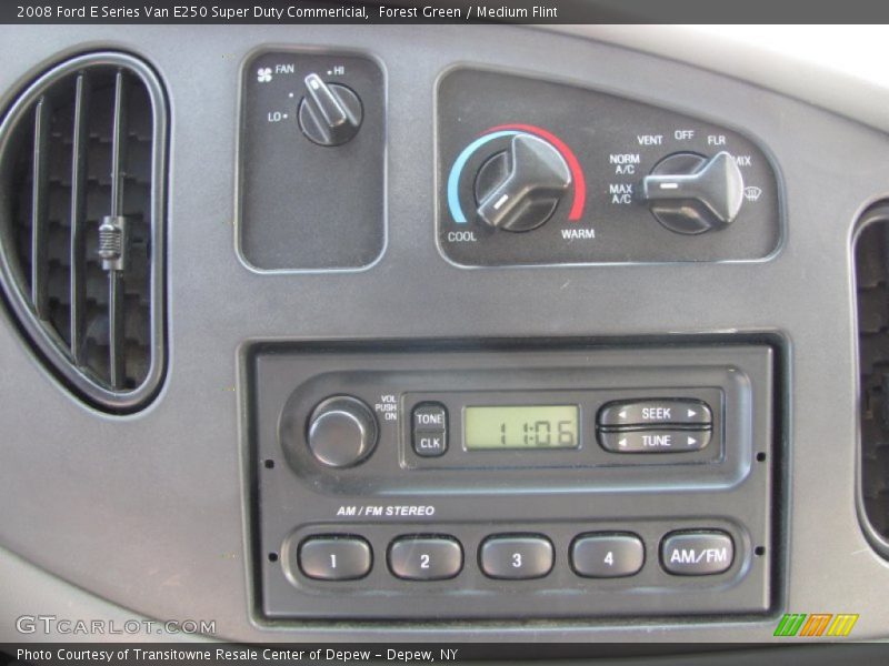 Forest Green / Medium Flint 2008 Ford E Series Van E250 Super Duty Commericial