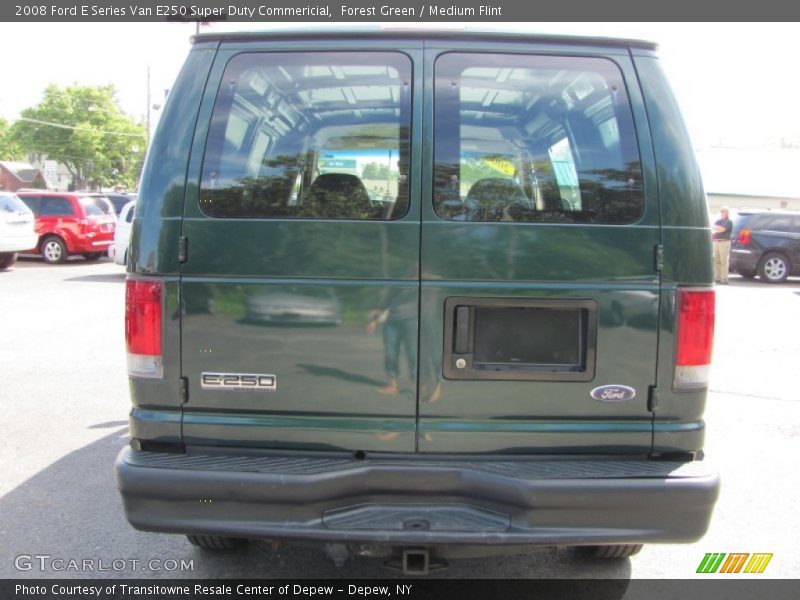 Forest Green / Medium Flint 2008 Ford E Series Van E250 Super Duty Commericial