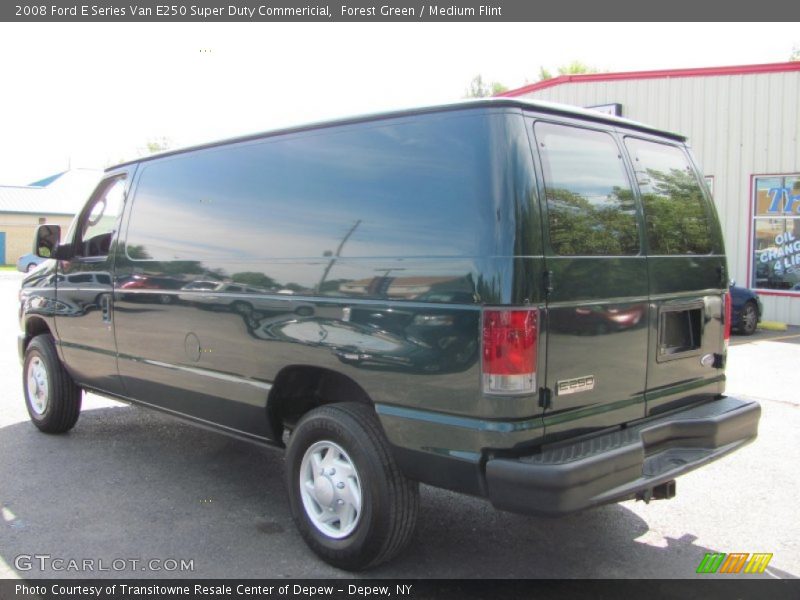 Forest Green / Medium Flint 2008 Ford E Series Van E250 Super Duty Commericial