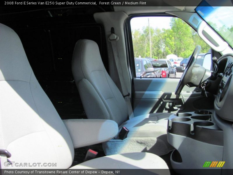 Forest Green / Medium Flint 2008 Ford E Series Van E250 Super Duty Commericial