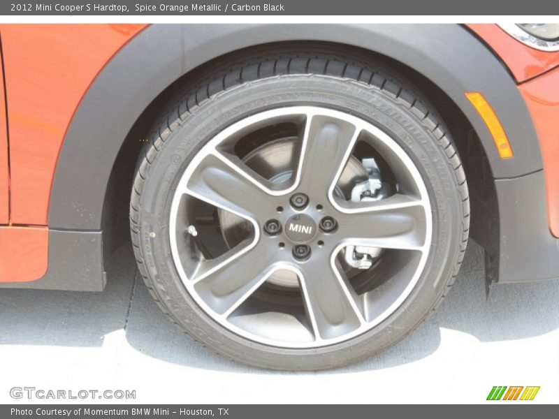 Spice Orange Metallic / Carbon Black 2012 Mini Cooper S Hardtop
