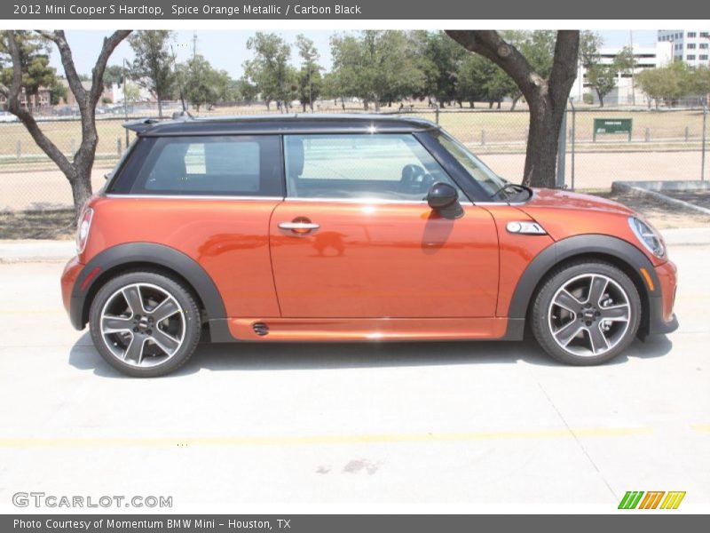  2012 Cooper S Hardtop Spice Orange Metallic