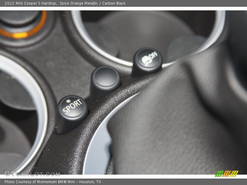 Spice Orange Metallic / Carbon Black 2012 Mini Cooper S Hardtop